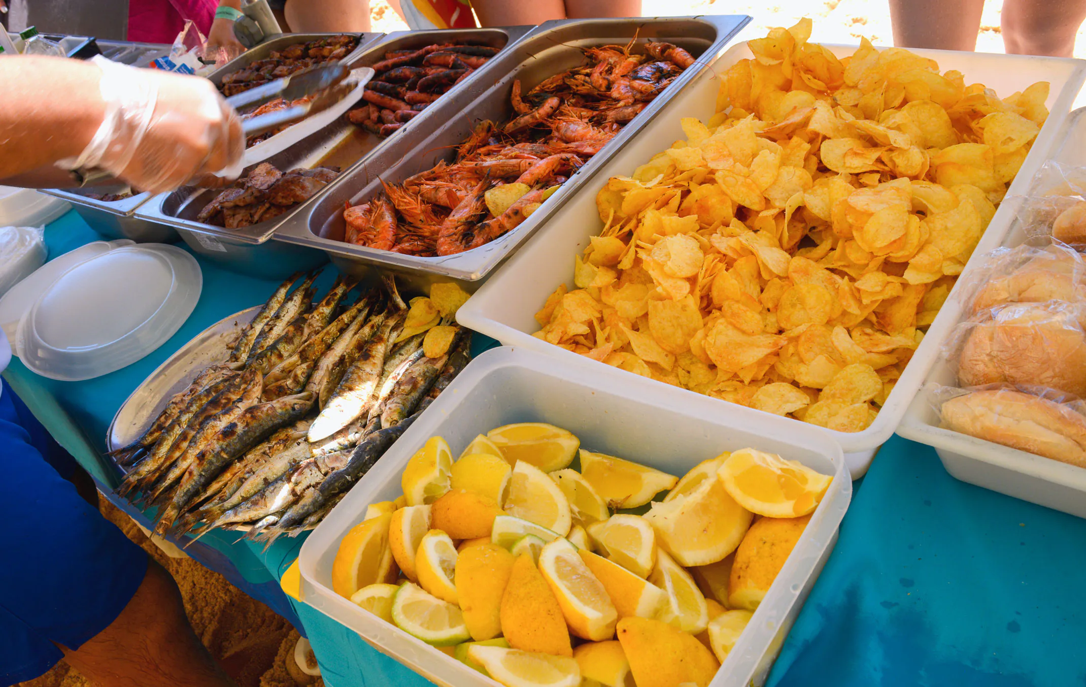 Sunset Barbecue Image